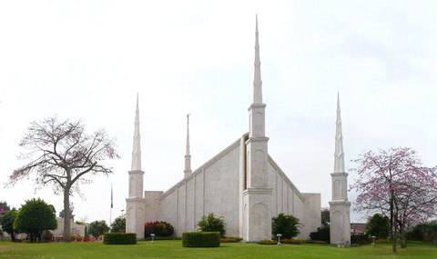 Lima Peru Temple